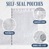 KDG Self Seal Bubble Sachets Individual Quality Remoussing Wrap pour l'emballage sécurisé Expédition Envoyant un envoi et stockage d'articles fragiles