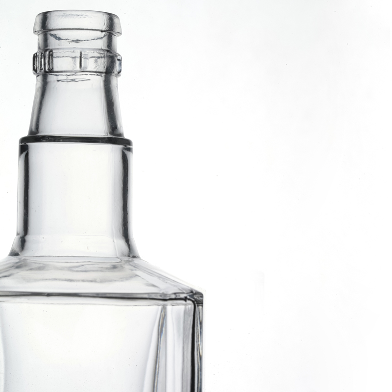 Bouteilles de boisson en verre Emballage d'alcool en verre KDG