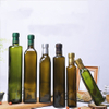 Vente chaude Amber Olive Huile Bottle 250 ml 500 ml Bouteille en verre 750 ml pour la cuisine
