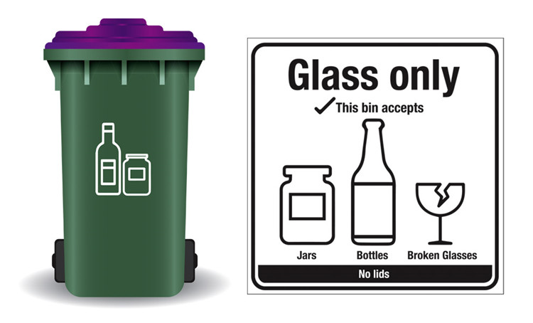 Nouveau programme de recyclage de verre