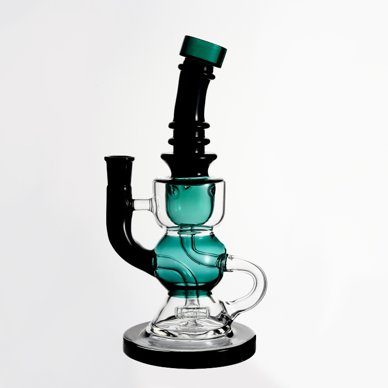 Kdg fuming water bouteille de narguilé verre transparent