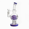 Kdg fumée petite bouteille d'eau en verre de narguilé transparent