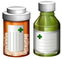 Autocollants adhésifs de prescription de bouteille médicale