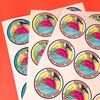 KDG Stickers d'auto-étiquette d'auto-adhésif imperméable KDG Sticker en vinyle