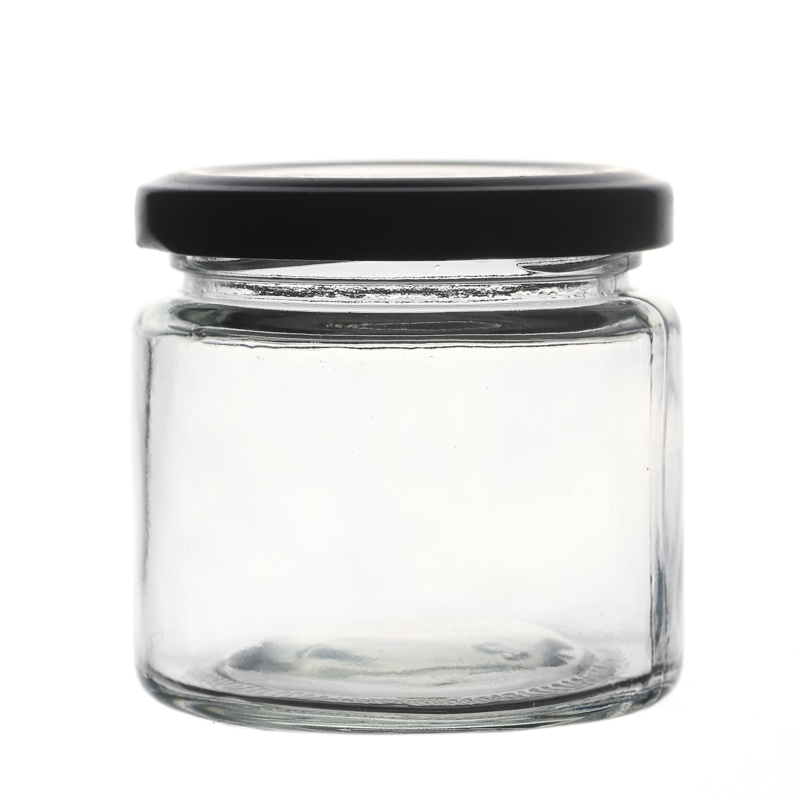 Vente en vente en gros de luxe 150 ml pot en verre pour emballage alimentaire Magasin de miel avec pots en verre à vendre