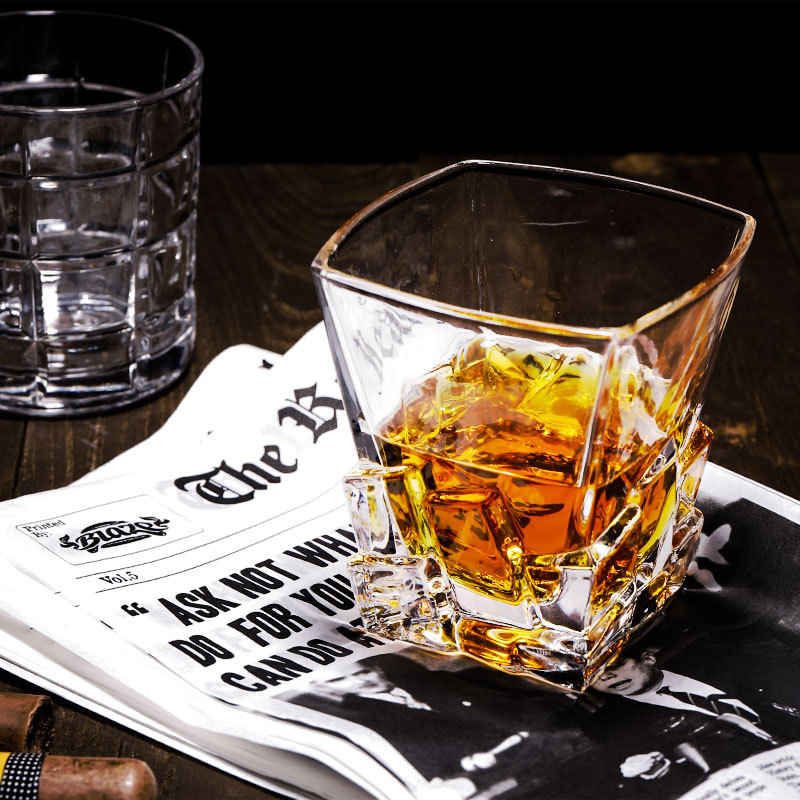 Gobelets en verre design de luxe 300 ml pour whisky
