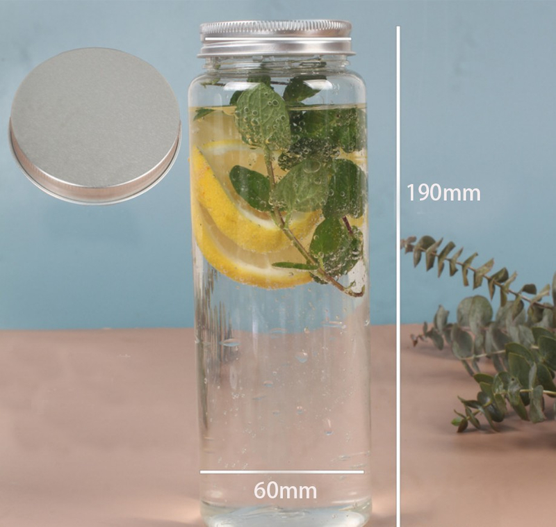 Bouteilles d'eau de boisson en verre de 350 ml