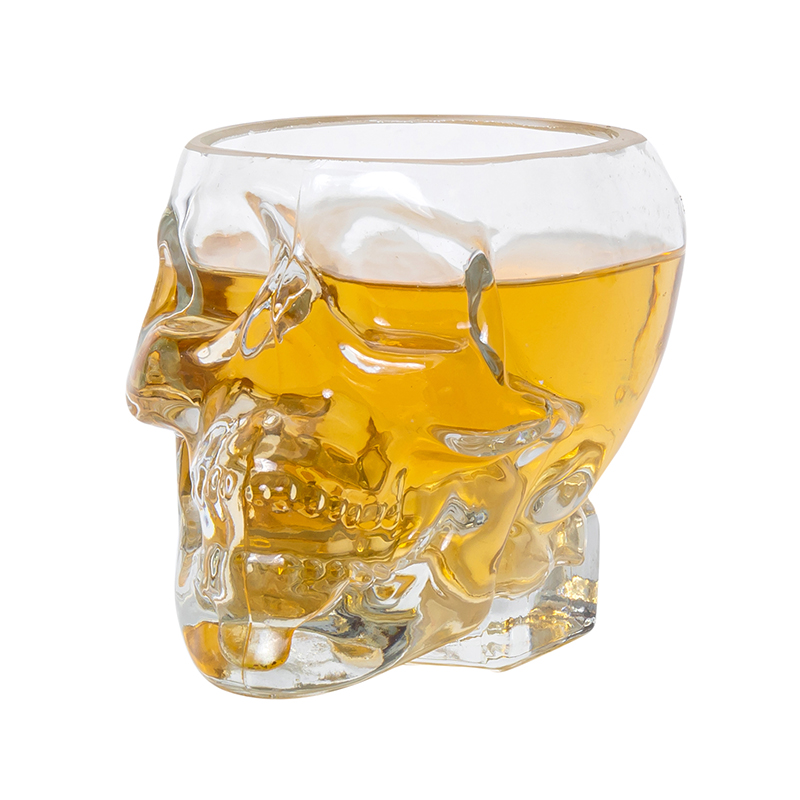 Bouteille et tasses de boissons en verre de forme unique de forme unique