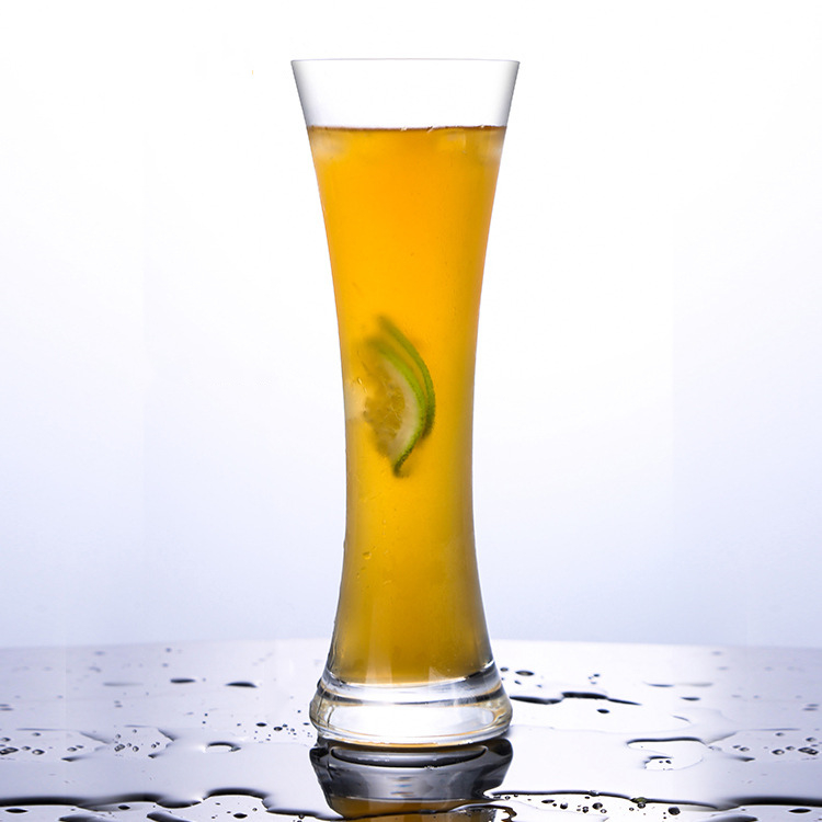 Slim Design Luxury Style 350 ml de bière en verre glacé de boissons à boisson 