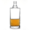 Bouteilles d'alcool en verre en gros potable 500ml transparentes