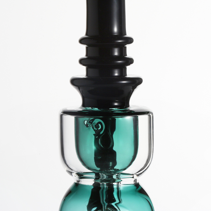 Kdg fuming water bouteille de narguilé verre transparent