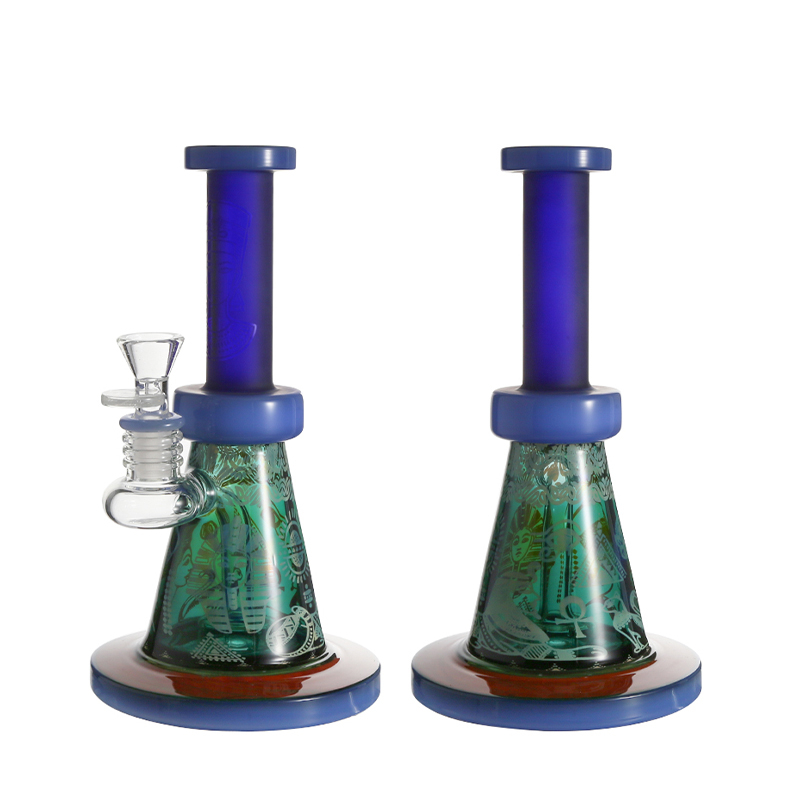 Kdg fumer bouteille d'eau claire petite verre de narguilé shishas