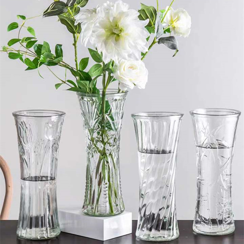 Différents styles Nordic Home Decoration Glass Vase Vase 