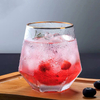 Tasse d'eau en verre de 300 ml en différentes couleurs gobeurs en verre à boire