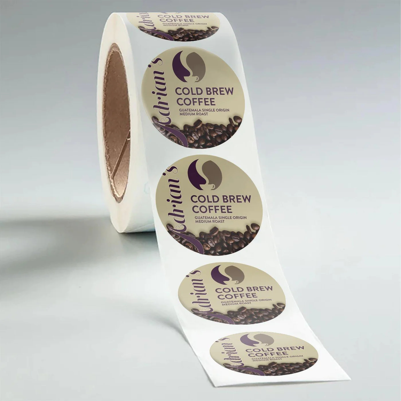 KDG Emplai d'adhésif d'adhésif Feuille d'autocollante auto-adhésive Santé Nutrition Label Bottle Packaging Étiquettes Étiquettes
