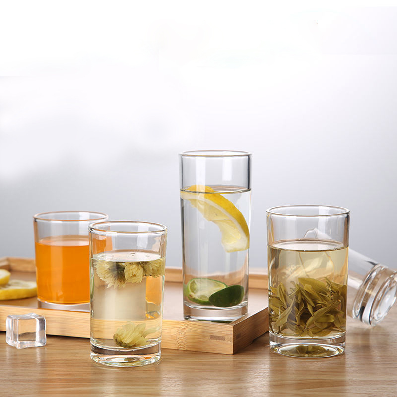 Tas de gobelet à eau en verre vide 240 ml 300 ml de boisson Utilisation