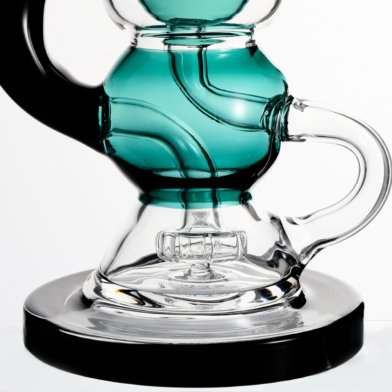 Kdg fuming water bouteille de narguilé verre transparent