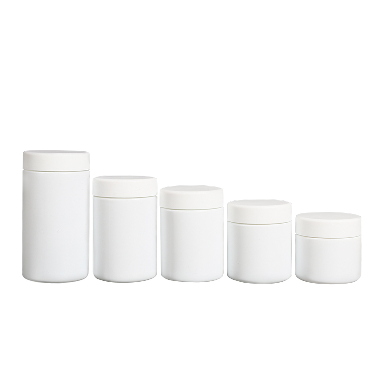 Kdg blanc 1oz 2oz 10 oz de récipients de concentré de verre résistant aux enfants vides