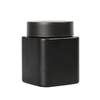 Kdg noir 1oz 2oz 10 oz carrés vides carrés de verre résistant aux enfants résideurs en verre résistant aux enfants