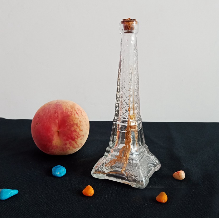 Verbe Eiffel Tower Design Beverage Emballage Bottres de consommation d'alcool