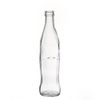 les boissons non alcoolisées en verre 370ml mettent en bouteille l'emballage en verre de soude de cola avec le logo fait sur commande
