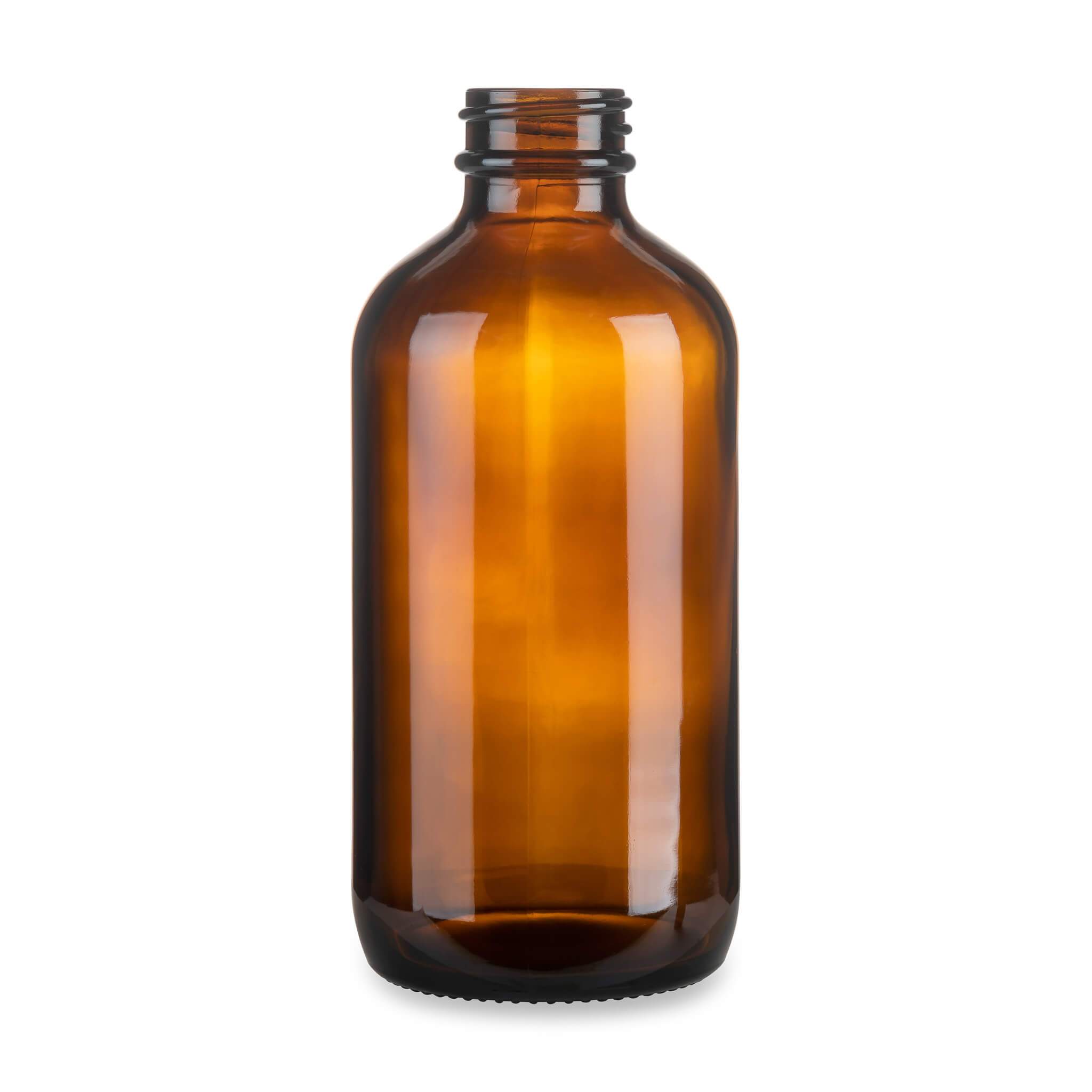 500 ml bouteilles de Boston en verre ambre pour usage chimique de pesticide