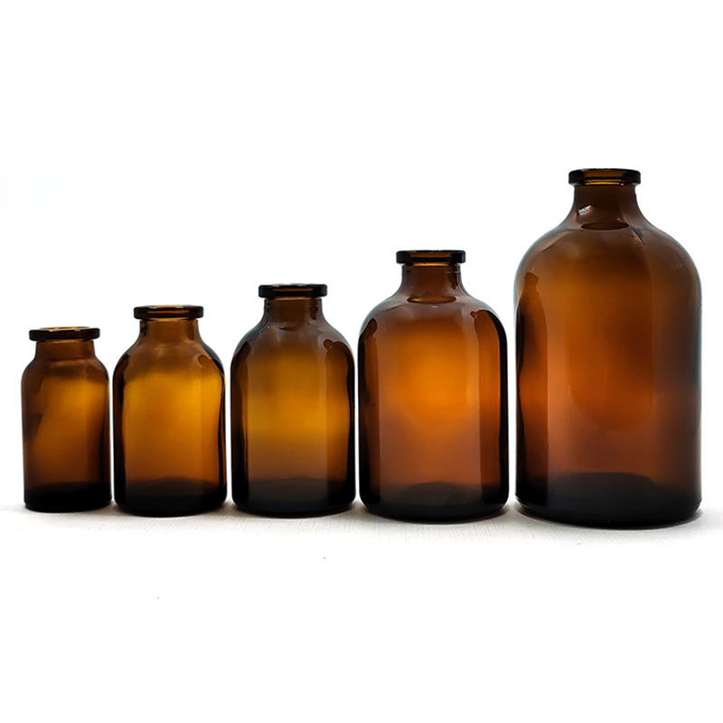 Recharge de bouteille en verre de médicaments