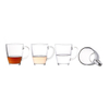 320 ml Nordic Design Glass Clai Café Café Milk tasses avec poignée