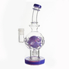Kdg fumée petite bouteille d'eau en verre de narguilé transparent