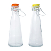 Bouteilles de boisson au lait en verre avec bouchons de poignée scellés 500 ml 1000 ml