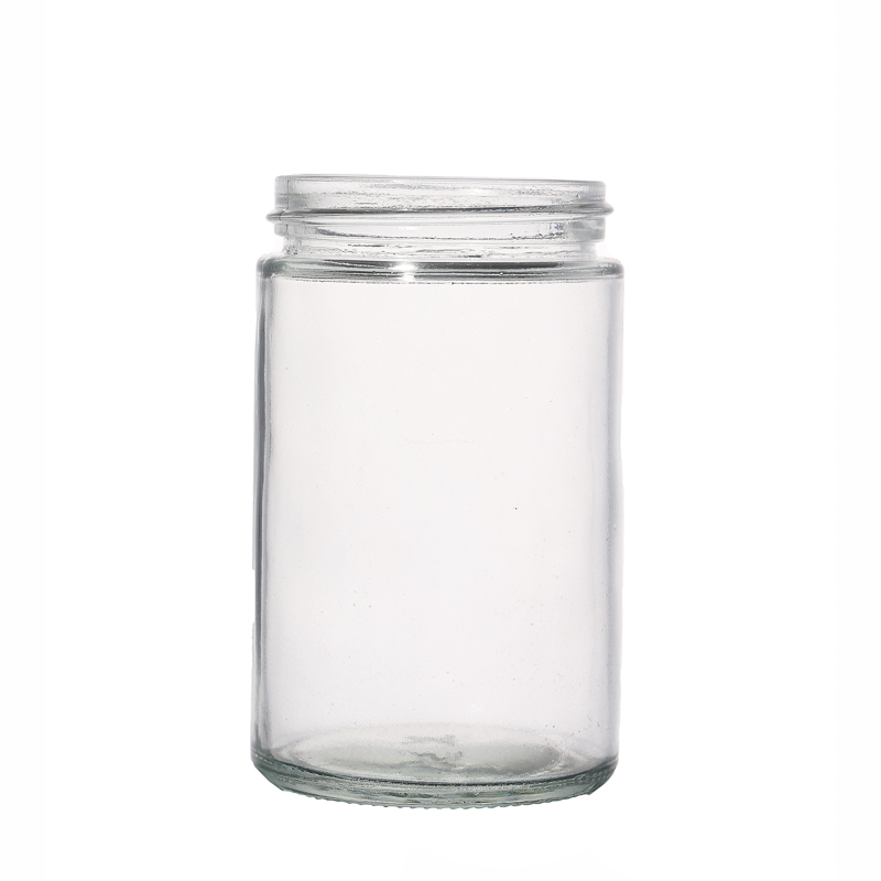 Bocaux en verre avec couvercles en bois