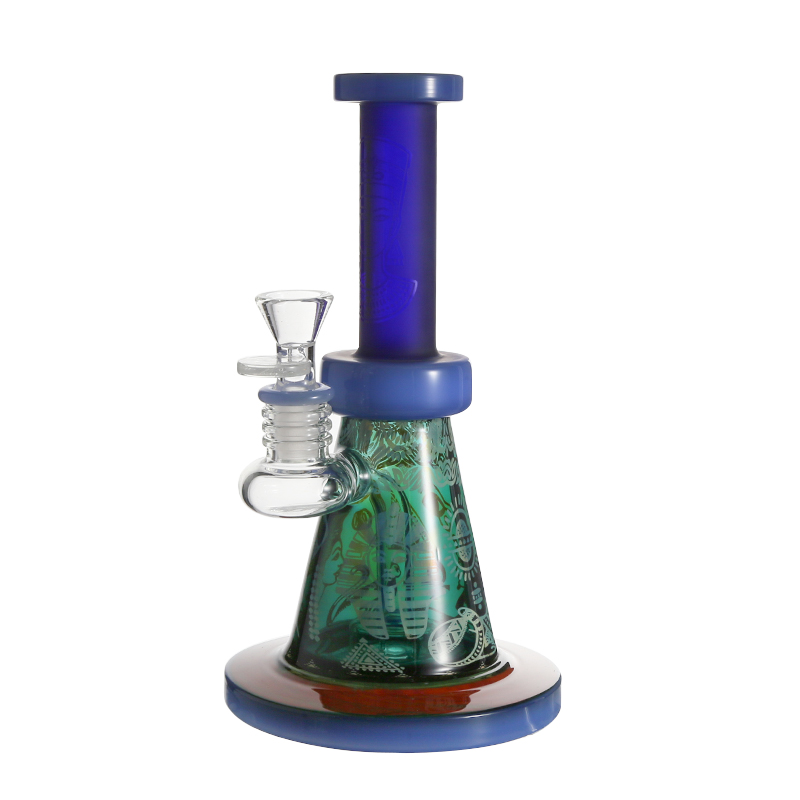 Kdg fumer bouteille d'eau claire petite verre de narguilé shishas