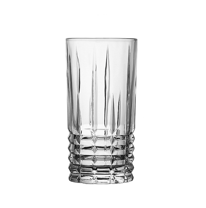 Tasse en verre à la mode 400 ml de verre à eau