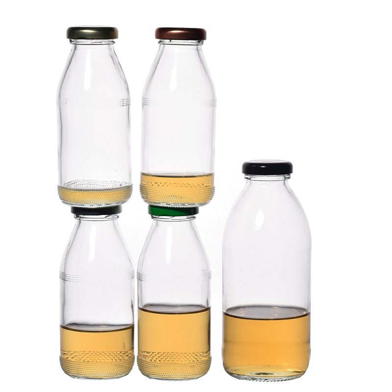 Bouteilles en verre qui respecte l'environnement d'usine 250ml emballage en verre de boisson