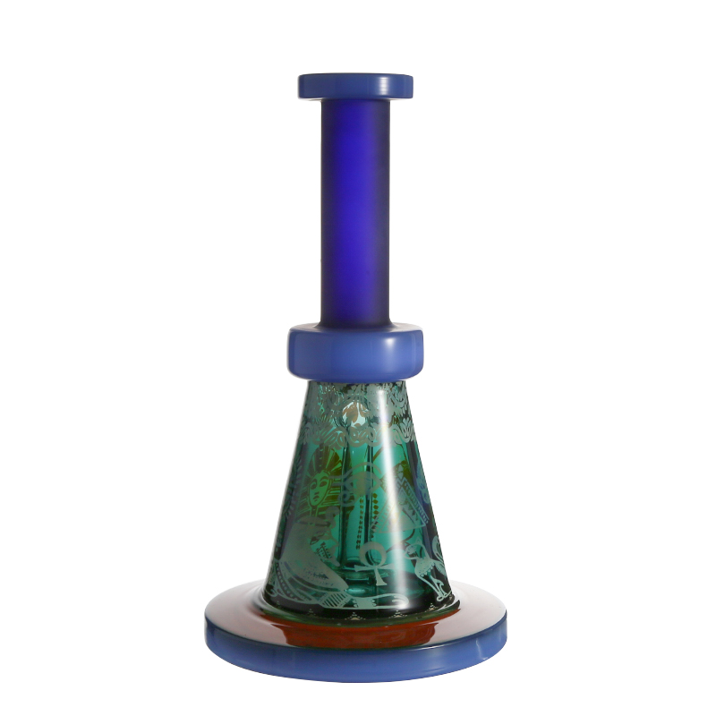 Kdg fumer bouteille d'eau claire petite verre de narguilé shishas