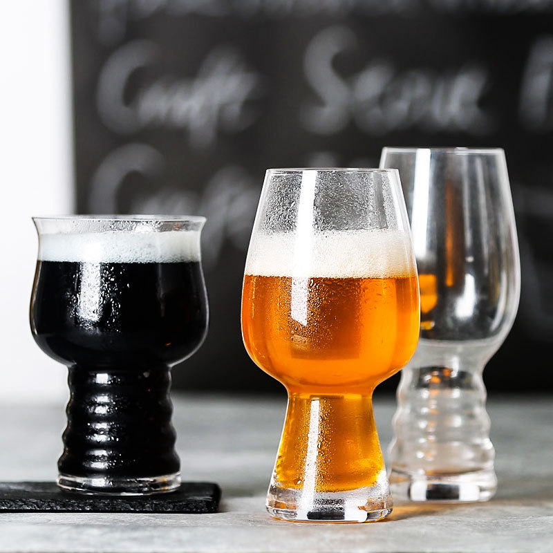 Glasseware Factory personnalisé 300 ml de bière classique tasses en verre tasses en verre en vrac