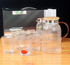 1,5 litre de grande capacité Pichettes en verre d'eau Boire de l'eau