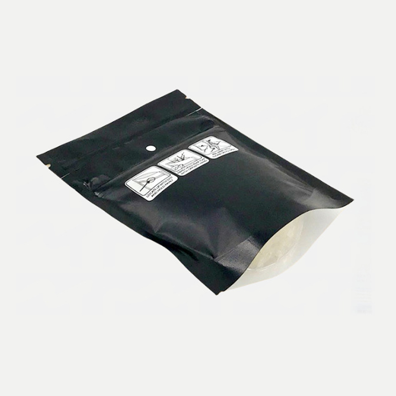 Sacs mylar noirs de marque mate kdg
