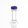 Kdg fumée petite bouteille d'eau en verre de narguilé transparent