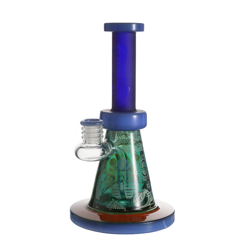 Kdg fumer bouteille d'eau claire petite verre de narguilé shishas