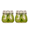 Ustensiles de cuisine en verre 450ml 750ml Pots en verre d'emballage alimentaire avec couvercle d'étanchéité