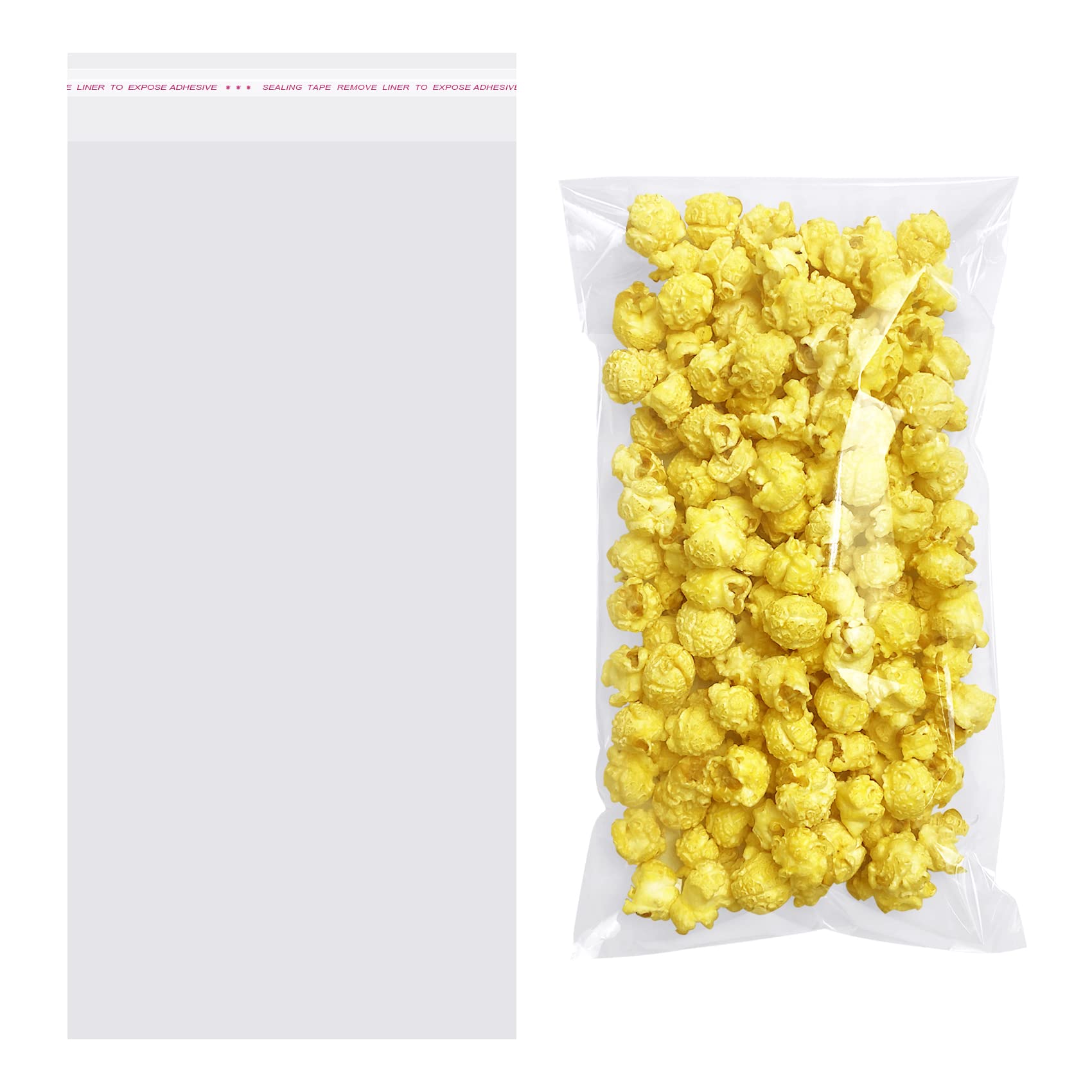 KDG Emballage KDG Transparent Sac à cellophane refermable pour les cookies d'emballage Cadeaux Favors Produits Candy
