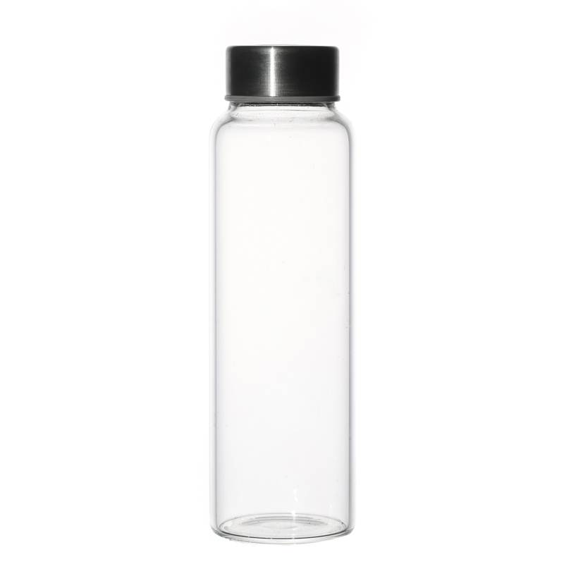 300 ml 450 ml bouteilles d'eau en verre borosilicate de haut