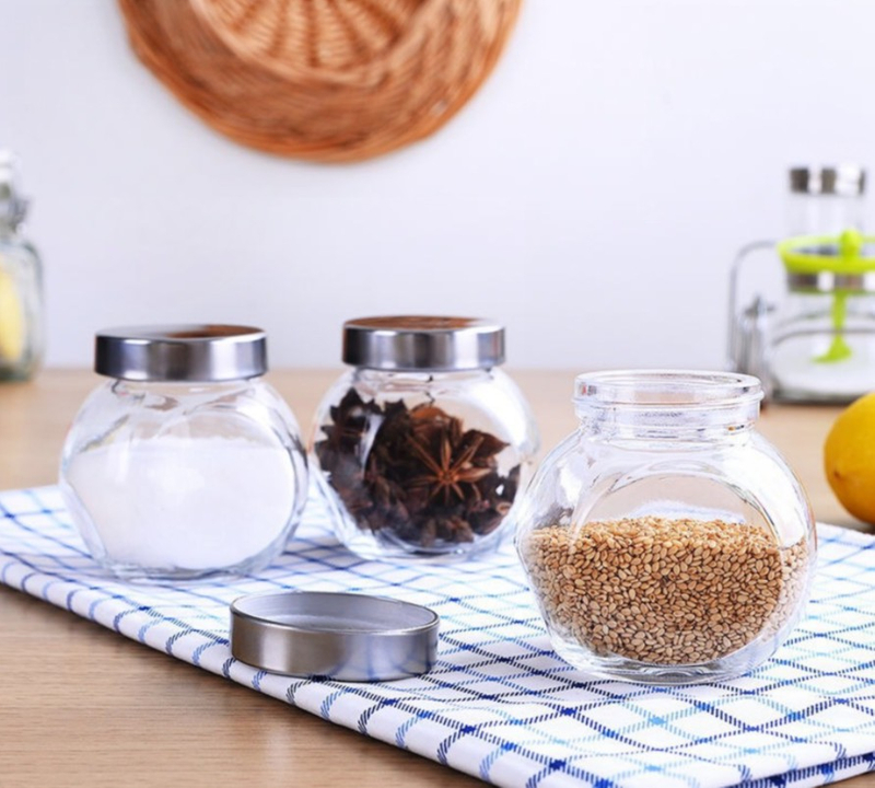 Pots de verre intéressants